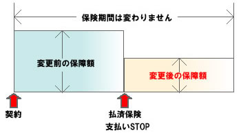 払済保険の解説図