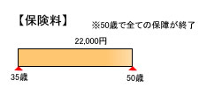 見直し前の保険料(Yさん)
