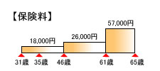 見直し前の保険料(Dさん)