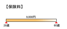 見直し後の保険料(奥さん)