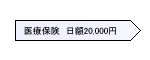 医療保険(入院給付金日額20,000円)