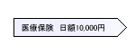 医療保険(入院給付金日額10,00円)